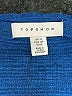 Topshop 100% Polyester Blue Short Sleeve T-Shirt Size 8 - photo 4