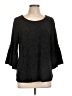 Apt. 9 Black 3/4 Sleeve Blouse Size L - photo 1