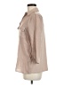 NY Collection Tan 3/4 Sleeve Button-Down Shirt Size M - photo 5