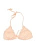 Wild Fable 100% Polyester Gold Swimsuit Top Size S - photo 1