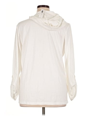Weekends by Chico's Long Sleeve Polo (view 2)