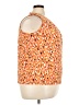 Kasper Orange Sleeveless Blouse Size 3X - photo 4