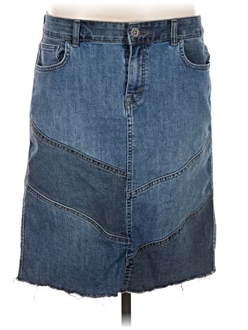 Style&Co Denim Skirt (view 1)