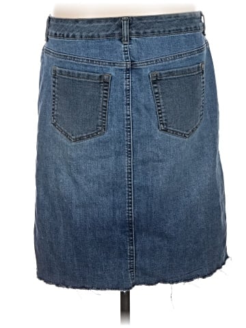Style&Co Denim Skirt (view 2)