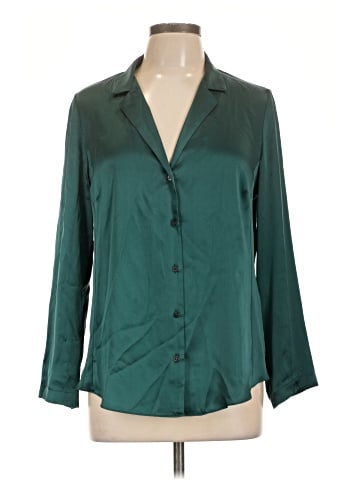 Amanda Uprichard 3/4 Sleeve Silk Top (view 1)