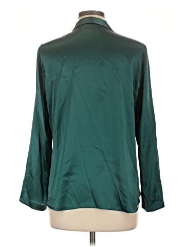 Amanda Uprichard 3/4 Sleeve Silk Top (view 2)
