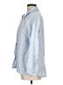 Charlie 100% Linen Blue 3/4 Sleeve Button-Down Shirt Size M - photo 5