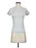 Double Zero Silver Short Sleeve Turtleneck Size S - photo 1