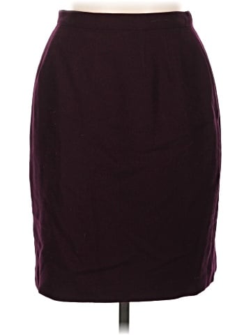 Kasper Wool Skirt (view 1)