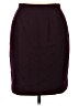 Kasper 100% Wool Solid Burgundy Wool Skirt Size 12 - photo 1