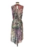 LA Made 100% Polyester Print Gray Casual Dress Size S - photo 2