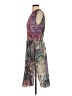 LA Made 100% Polyester Print Gray Casual Dress Size S - photo 5