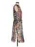 LA Made 100% Polyester Print Gray Casual Dress Size S - photo 4