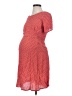 Seraphine 100% Viscose Red Casual Dress Size 4 Maternity - photo 1