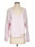 Generation Love 100% Pima Cotton Pink Pullover Sweater Size S - photo 1