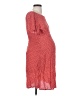Seraphine 100% Viscose Red Casual Dress Size 4 Maternity - photo 4