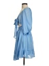 Unbranded 100% Polyester Blue Cocktail Dress Size S - photo 5