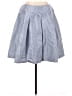 Talbots 100% Silk Solid Gray Silk Skirt Size 14 - photo 1