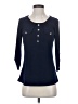 Perseption Concept Blue 3/4 Sleeve Top Size S - photo 1