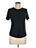 Aventura Black Short Sleeve Henley Size M - photo 1