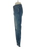 Madewell Blue Slim Straight Jeans: Distressed Button-Front Edition Size 26 waist - photo 5