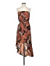 Ambiance Apparel 100% Polyester Paisley Orange Cocktail Dress Size S - photo 1