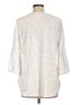 Apt. 9 Ivory 3/4 Sleeve Blouse Size L - photo 2