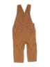 Old Navy 100% Cotton Brown Overalls Size 12-18 mo - photo 1