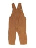 Old Navy 100% Cotton Brown Overalls Size 12-18 mo - photo 2