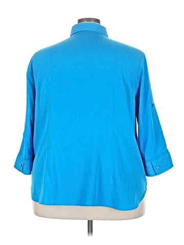 Maggie Barnes 3/4 Sleeve Blouse (view 2)