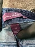 Gloria Vanderbilt Chevron-herringbone Blue Jeans Size 6S - photo 4