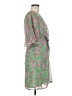 Adelyn Rae 100% Polyester Tropical Floral Green Cocktail Dress Size M - photo 4