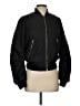Topshop 100% Polyester Solid Black Jacket Size 4 - photo 1
