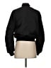 Topshop 100% Polyester Solid Black Jacket Size 4 - photo 2