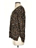 MICHAEL Michael Kors Animal Print Brown Cardigan Size S - photo 5