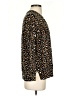 MICHAEL Michael Kors Animal Print Brown Cardigan Size S - photo 4