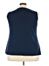 DressBarn Blue Sleeveless Blouse Size 2X - photo 2