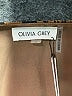 Olivia Grey 100% Polyester Animal Print Brown Cocktail Dress Size M - photo 7