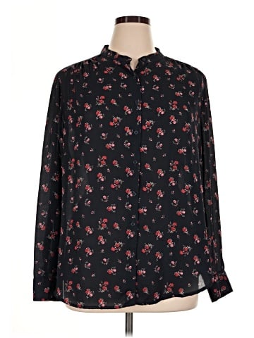 Faded Glory Long Sleeve Blouse (view 1)