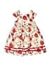 Catherine Malandrino 100% Polyester Floral Red Dress Size 6 - photo 1