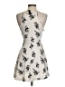Forever 21 Floral Ivory Cocktail Dress Size S - photo 2