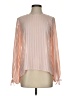 Waverly Grey Pink Long Sleeve Blouse Size S - photo 1