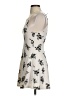 Forever 21 Floral Ivory Cocktail Dress Size S - photo 5