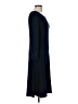 Talbots Solid Black Casual Dress Size M - photo 4