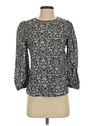 Liberty Art Fabrics for J.Crew 3/4 Sleeve Blouse (view 1)