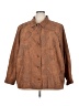 Liz & Me 100% Polyester Paisley Brown 3/4 Sleeve Blouse Size 5XWP - photo 1