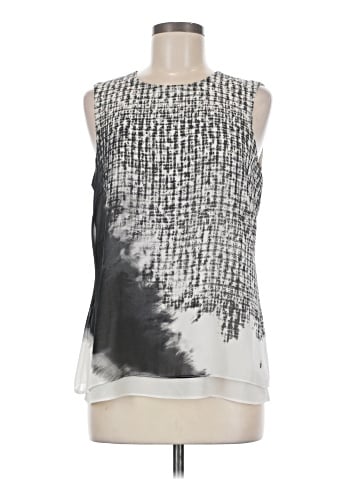 Rose + Olive Sleeveless Blouse (view 1)