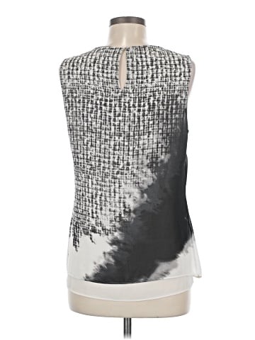 Rose + Olive Sleeveless Blouse (view 2)