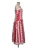 Francesca's Paisley Red Cocktail Dress Size S - photo 4
