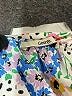 George 100% Polyester Floral Blue Casual Dress Size 12 - photo 7